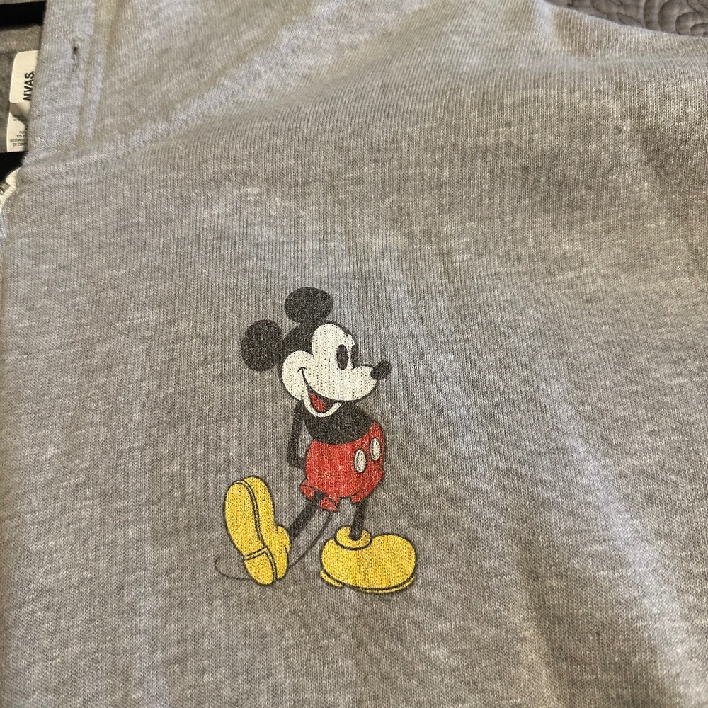 Mickey Mouse Zip Up Hoodie in Unisex Adult size XXL